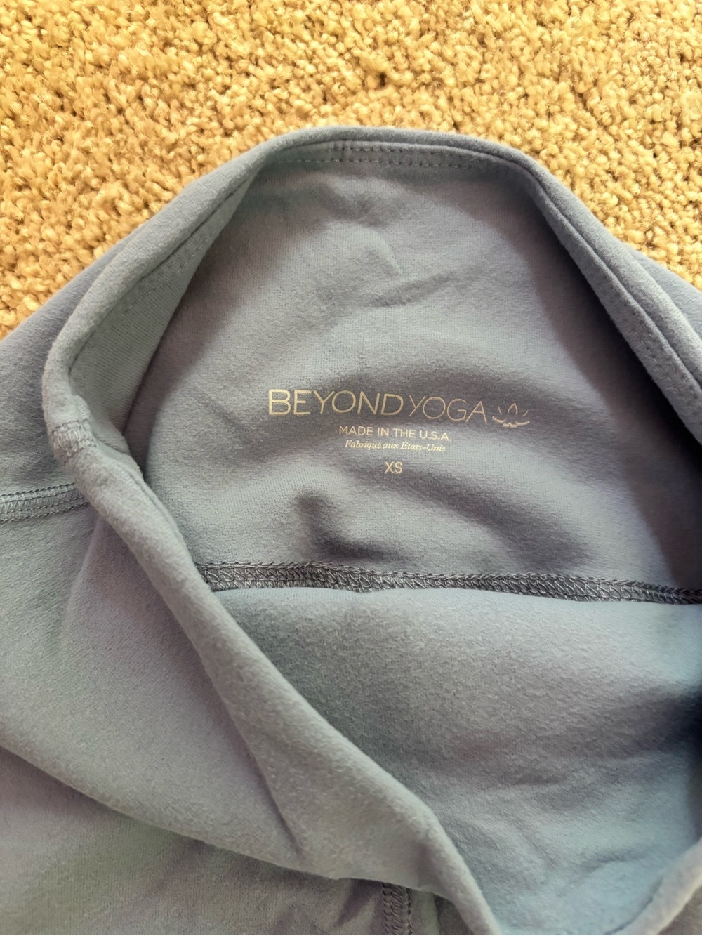 Beyond Yoga Slate Blue High-Rise Leggings - Picture 3 of 3